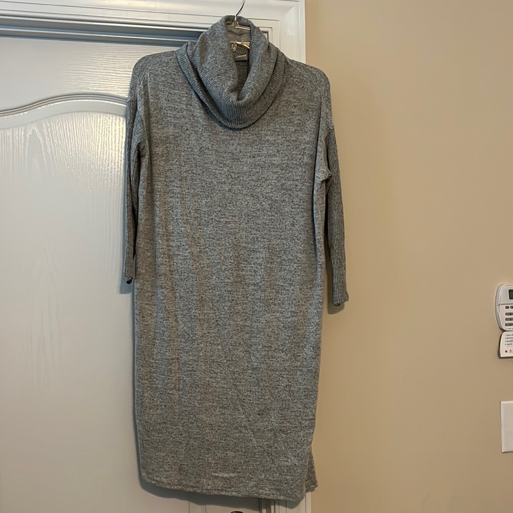 Gap cowl neck sweater dress size small